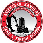 American Sanders Sand & Finish School Logo American Sanders Sand & Finish School Logo